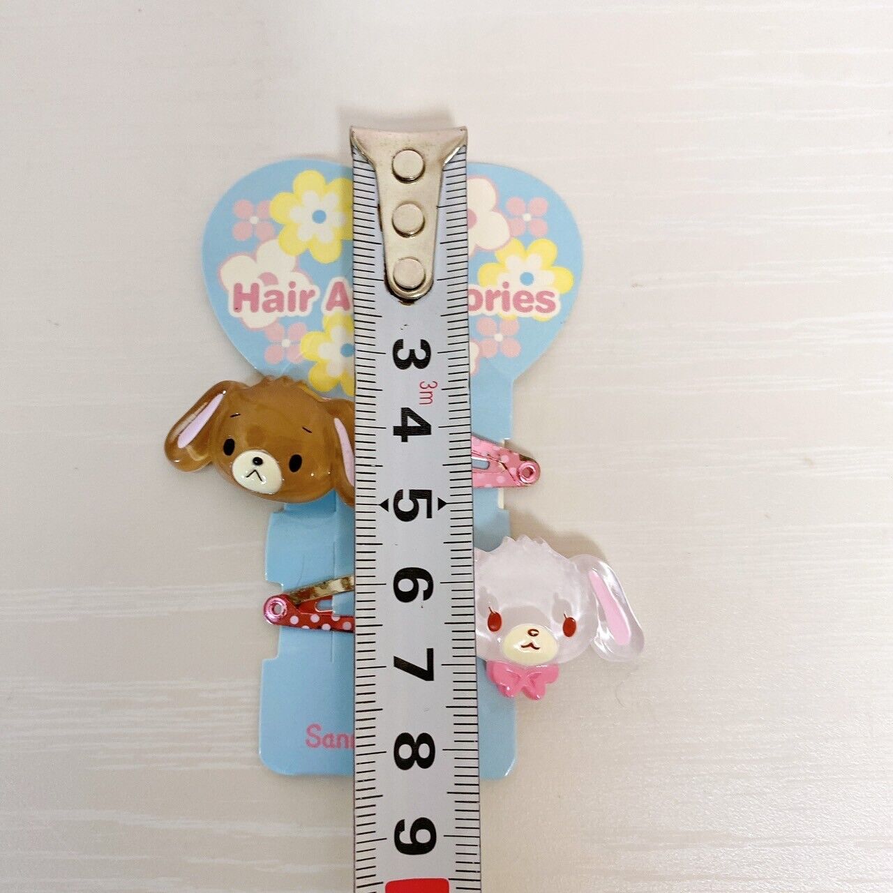 Sanrio Sugar Bunnies Hairpin Set 2 Hair Accessory Shirousa Kurousa Rabbit Dot