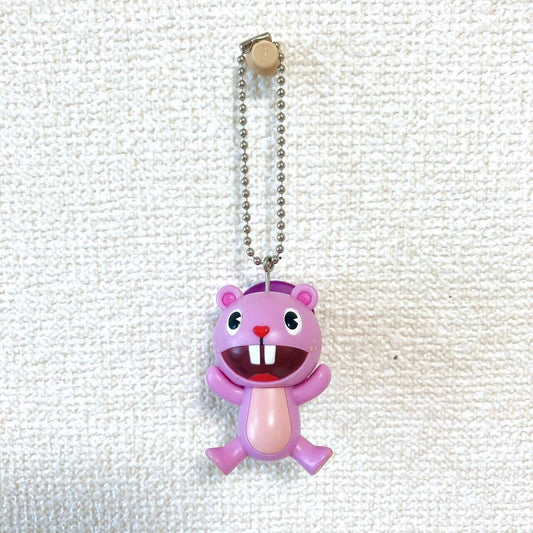 Happy Tree Friends HTF Toocy Keychain Keyring Pink Kawaii Character Rare