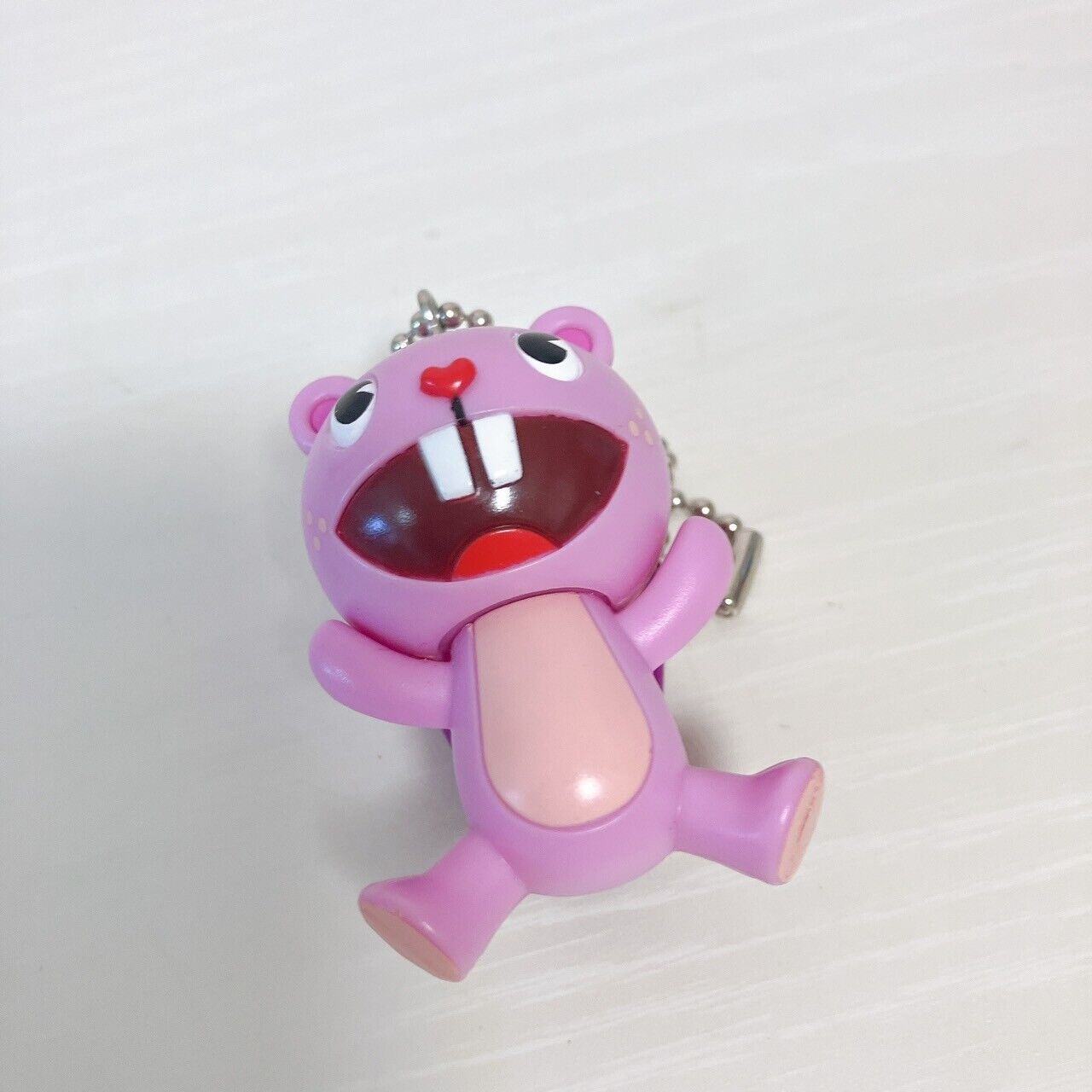 Happy Tree Friends HTF Toocy Keychain Keyring Pink Kawaii Character Rare