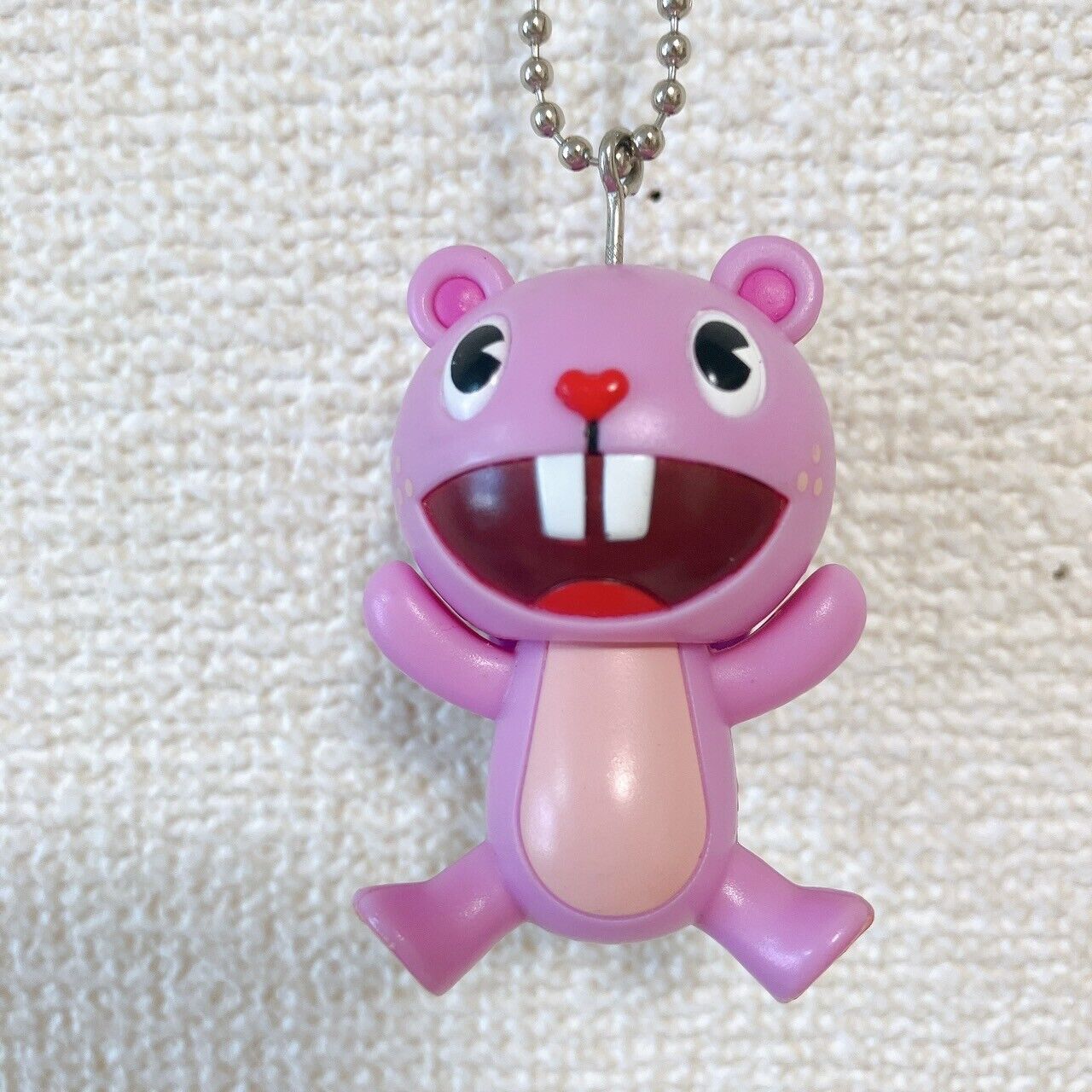 Happy Tree Friends HTF Toocy Keychain Keyring Pink Kawaii Character Rare