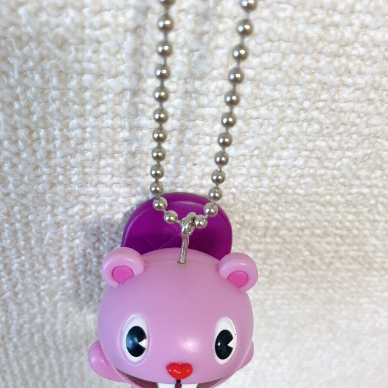 Happy Tree Friends HTF Toocy Keychain Keyring Pink Kawaii Character Rare