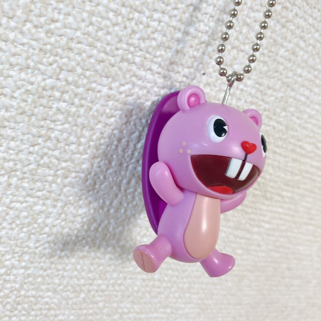 Happy Tree Friends HTF Toocy Keychain Keyring Pink Kawaii Character Rare