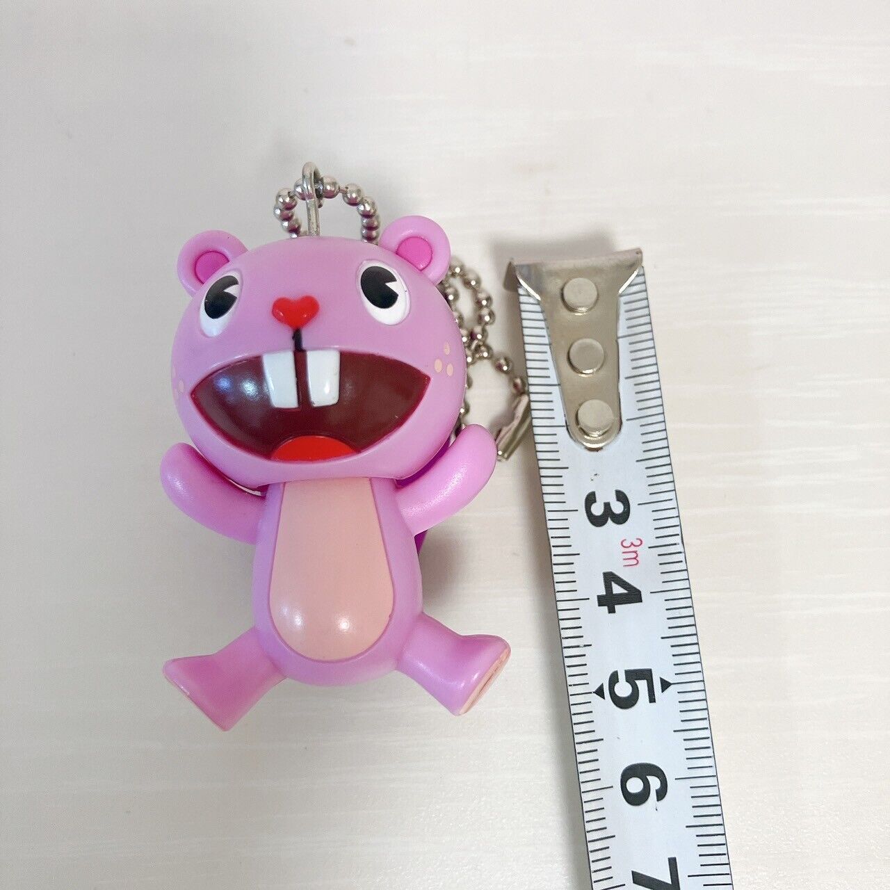 Happy Tree Friends HTF Toocy Keychain Keyring Pink Kawaii Character Rare