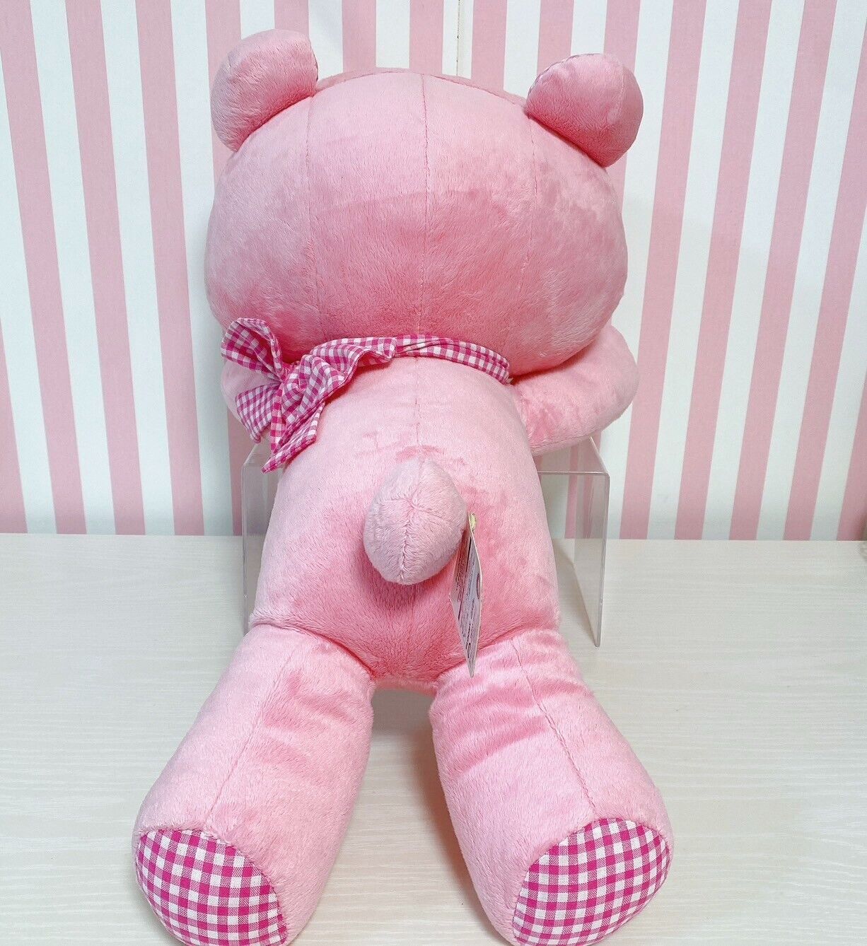 TaiTo Gloomy Bear Bloody Pink Plush Soft Stuffed Toy Doll Fluffy Lying CGP 547