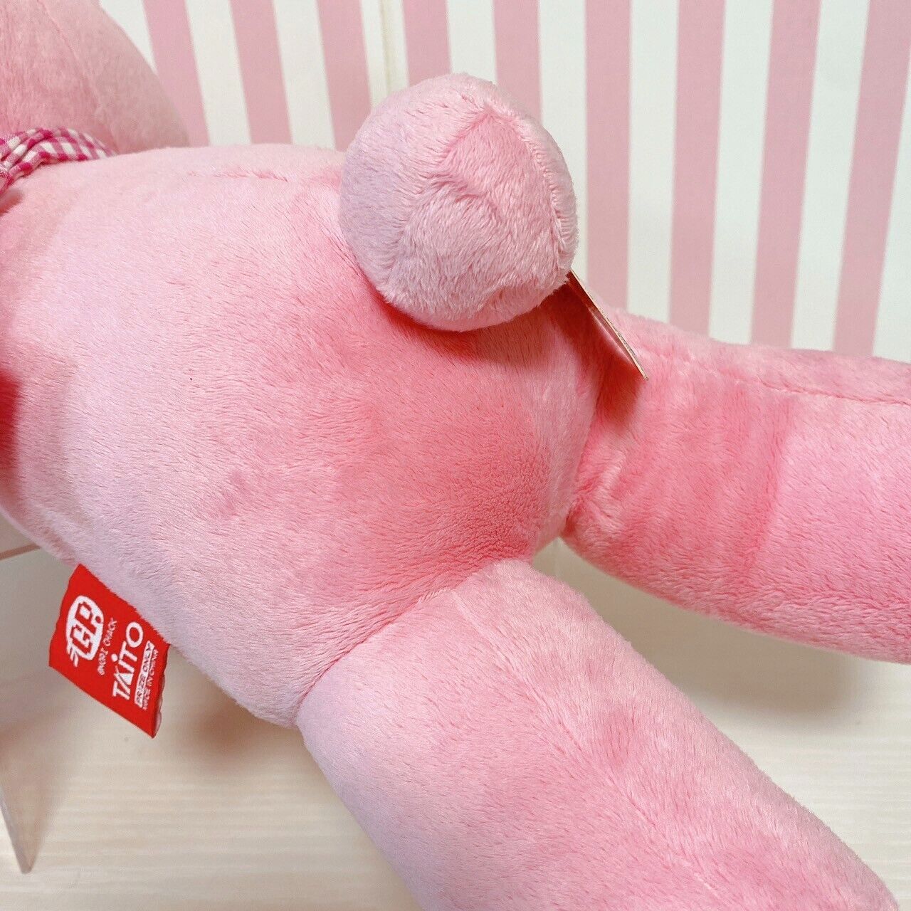 TaiTo Gloomy Bear Bloody Pink Plush Soft Stuffed Toy Doll Fluffy Lying CGP 547