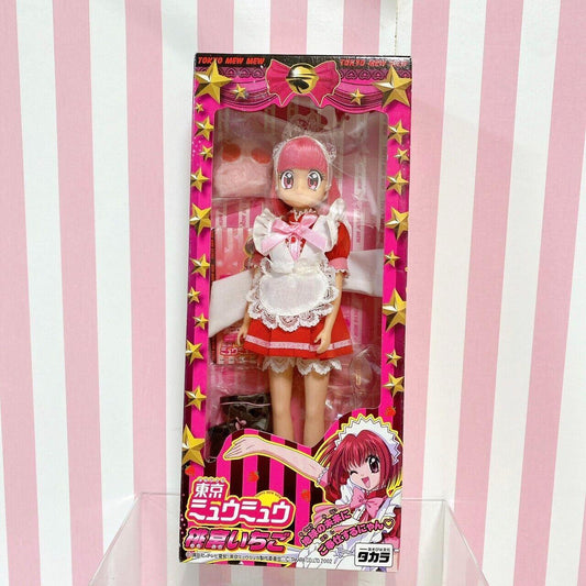 TAKARA Tokyo Mew Mew Figure Doll Pink Red Ichigo Momomiya Character Kawaii Rare