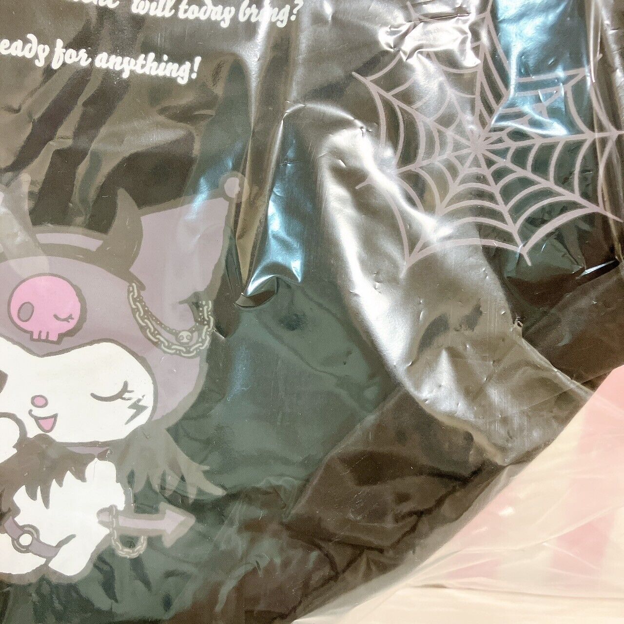 Sanrio Kuromi Avail Collaboration Black Heart Bag Handbag Rabbit Skull Kawaii