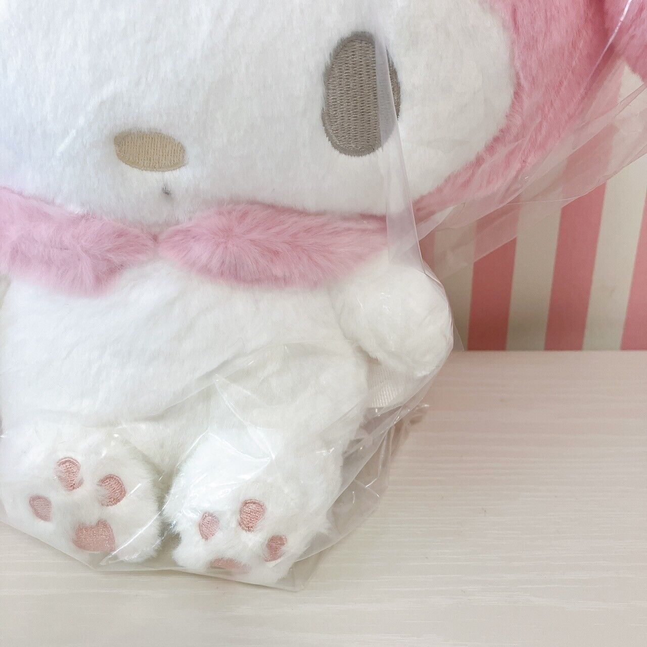 Sanrio My Melody Backpack Rucksack Bag Plush Doll Soft Toy Pink Ribbon Kawaii