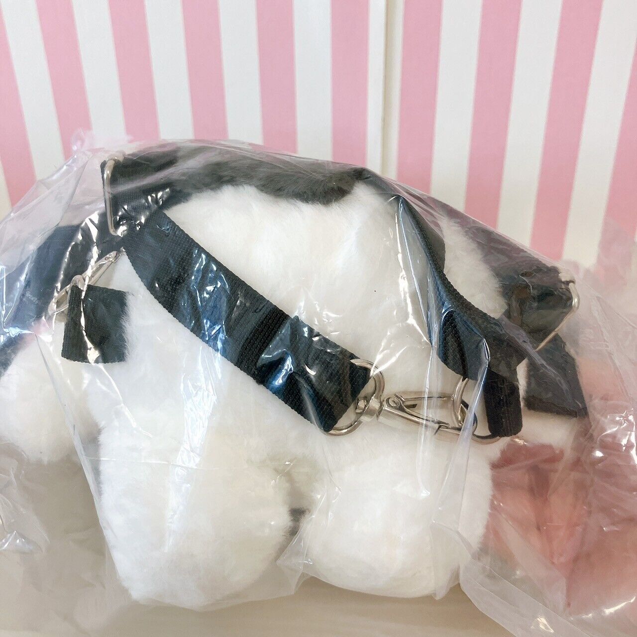 Sanrio Kuromi Backpack Rucksack Bag Plush Doll Soft Toy Skull Kawaii Character