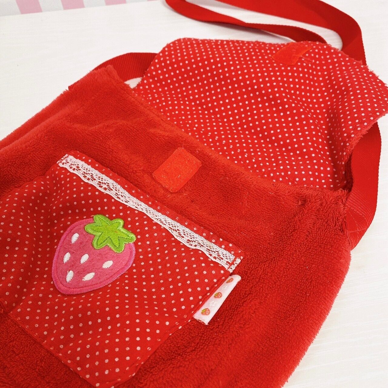 Mother Garden Usamomo Pochette Pouch Tissue Case Mini Bag Set 4 Strawberry Rare