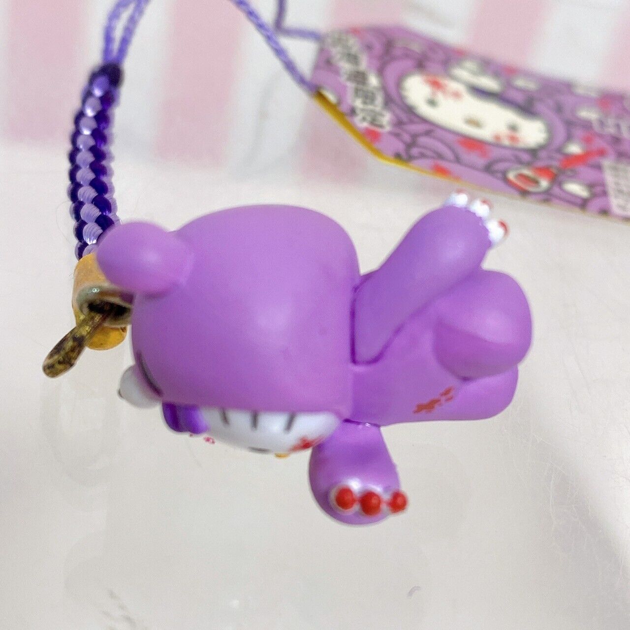 Gloomy Bear Sanrio Hello Kitty Collaboration Strap Hokkaido Limited Lavender