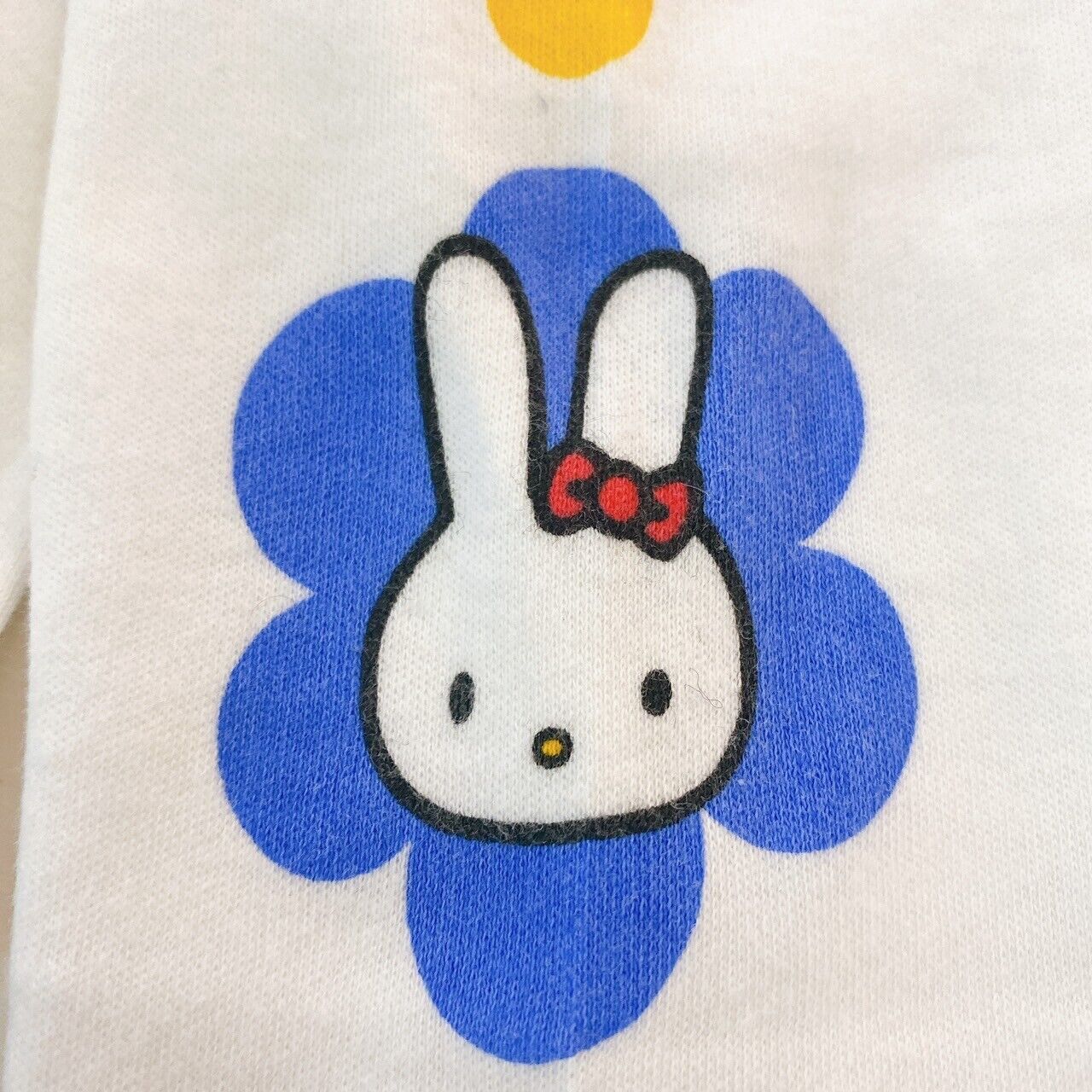 Sanrio Hello Kitty Long Sleeve T-shirt 120cm Tops White Bear Rabbit Cat Flower