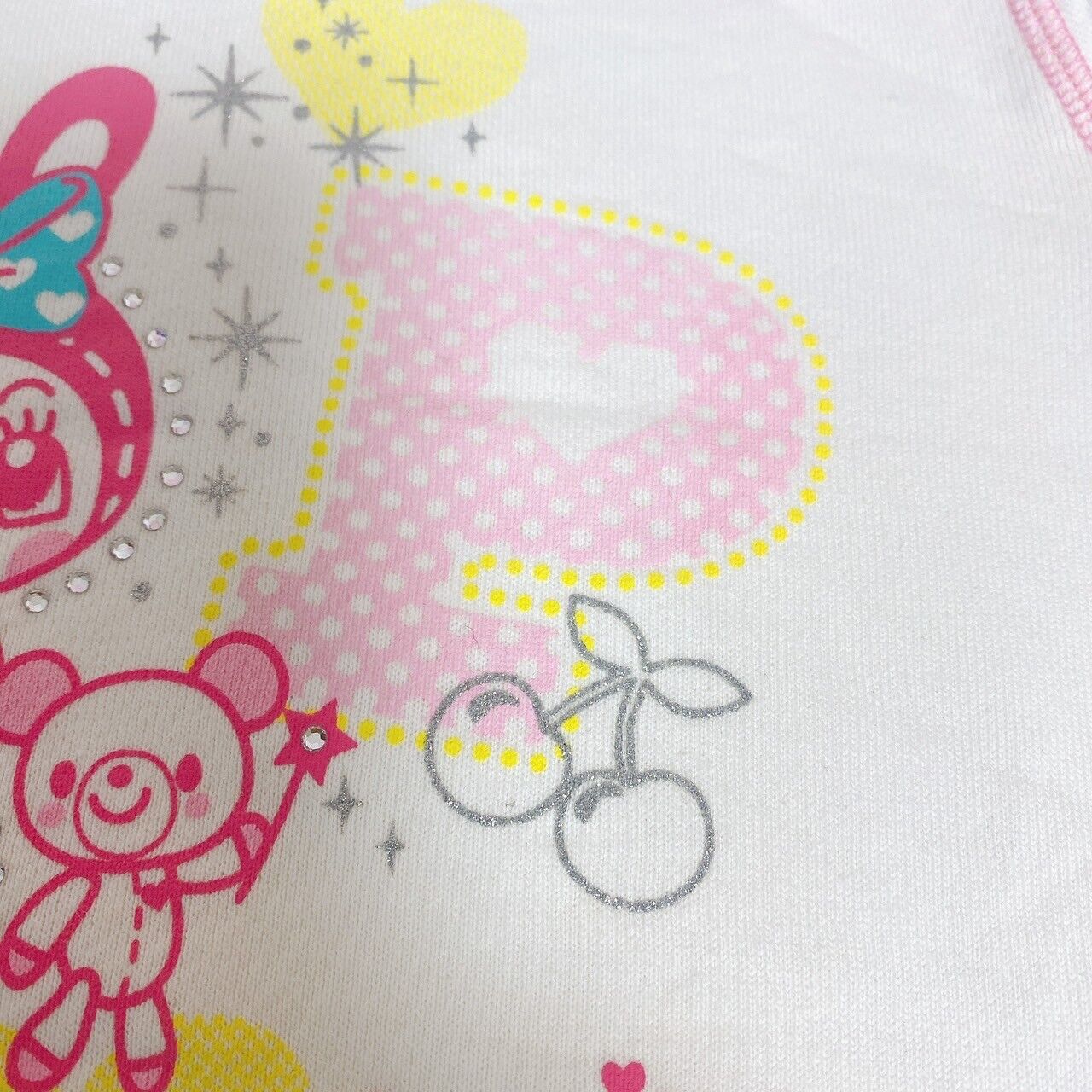 Mezzo Piano Sweatshirt Clothes 150cm White Berrie-chan Candy Rabbit M Cherry