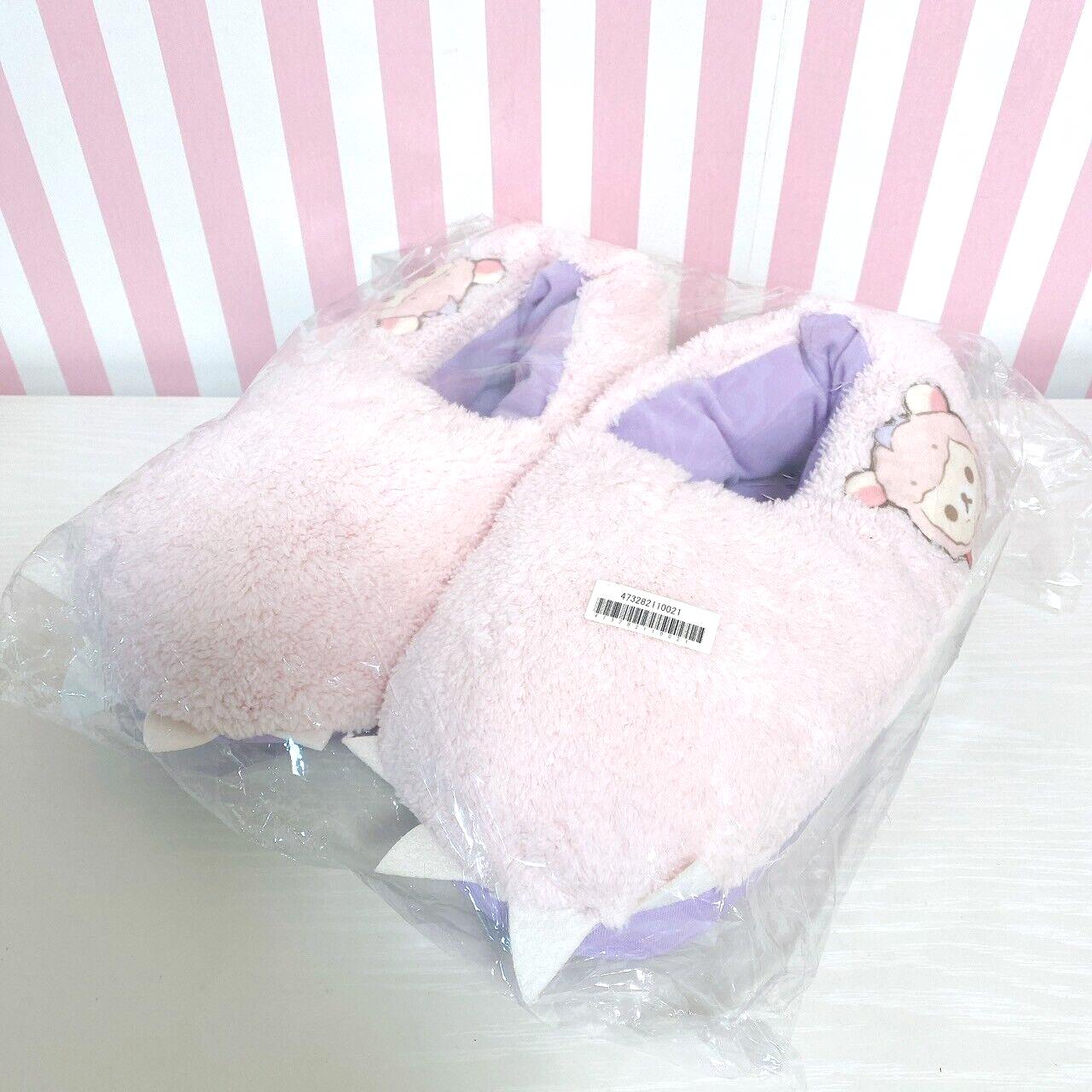 San-x Rilakkuma Korilakkuma Room Shoes Slippers Dinosaur Costume Pink Fluffy