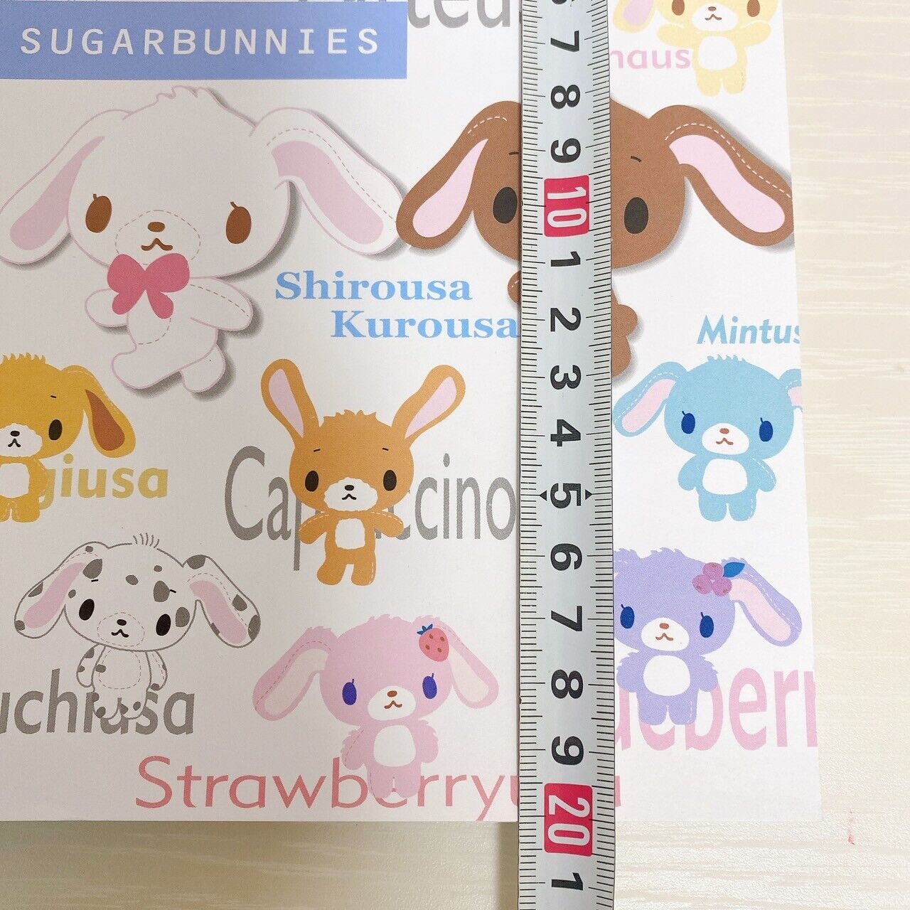 Sanrio Sugarbunnies Bunnies Letter Writing Envelope Set Stationery Shirousa Rare