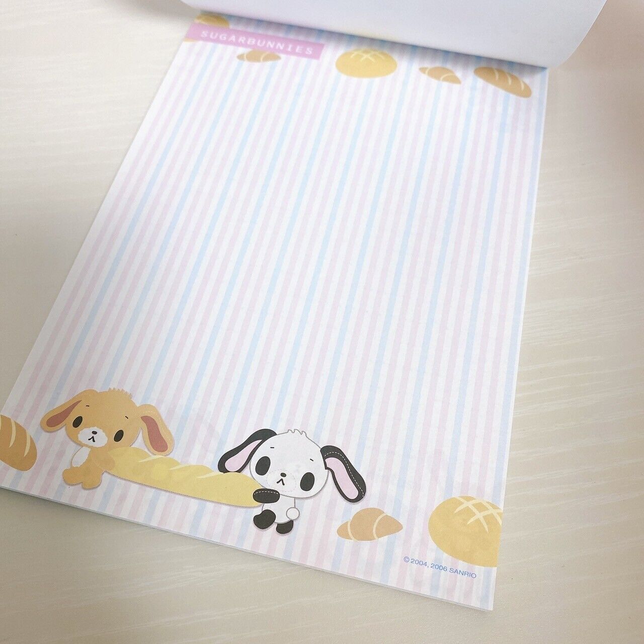 Sanrio Sugarbunnies Bunnies Letter Writing Envelope Set Stationery Shirousa Rare