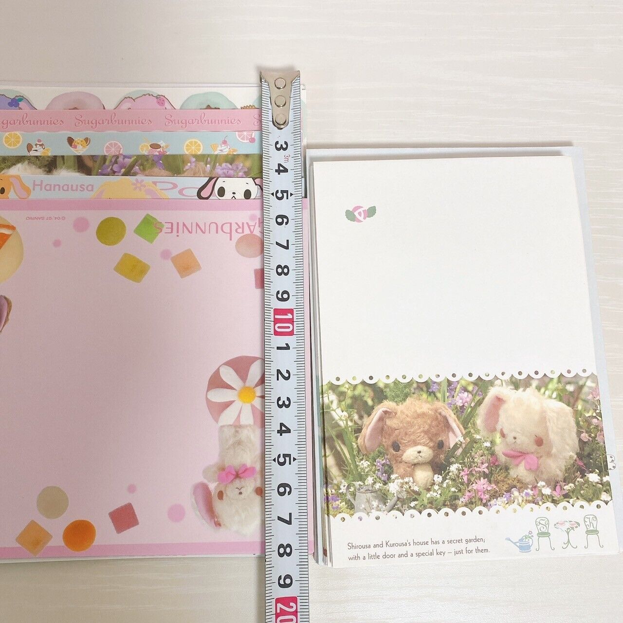 Sanrio Sugarbunnies Bunnies Letter Writing Envelope Set Stationery Shirousa Rare