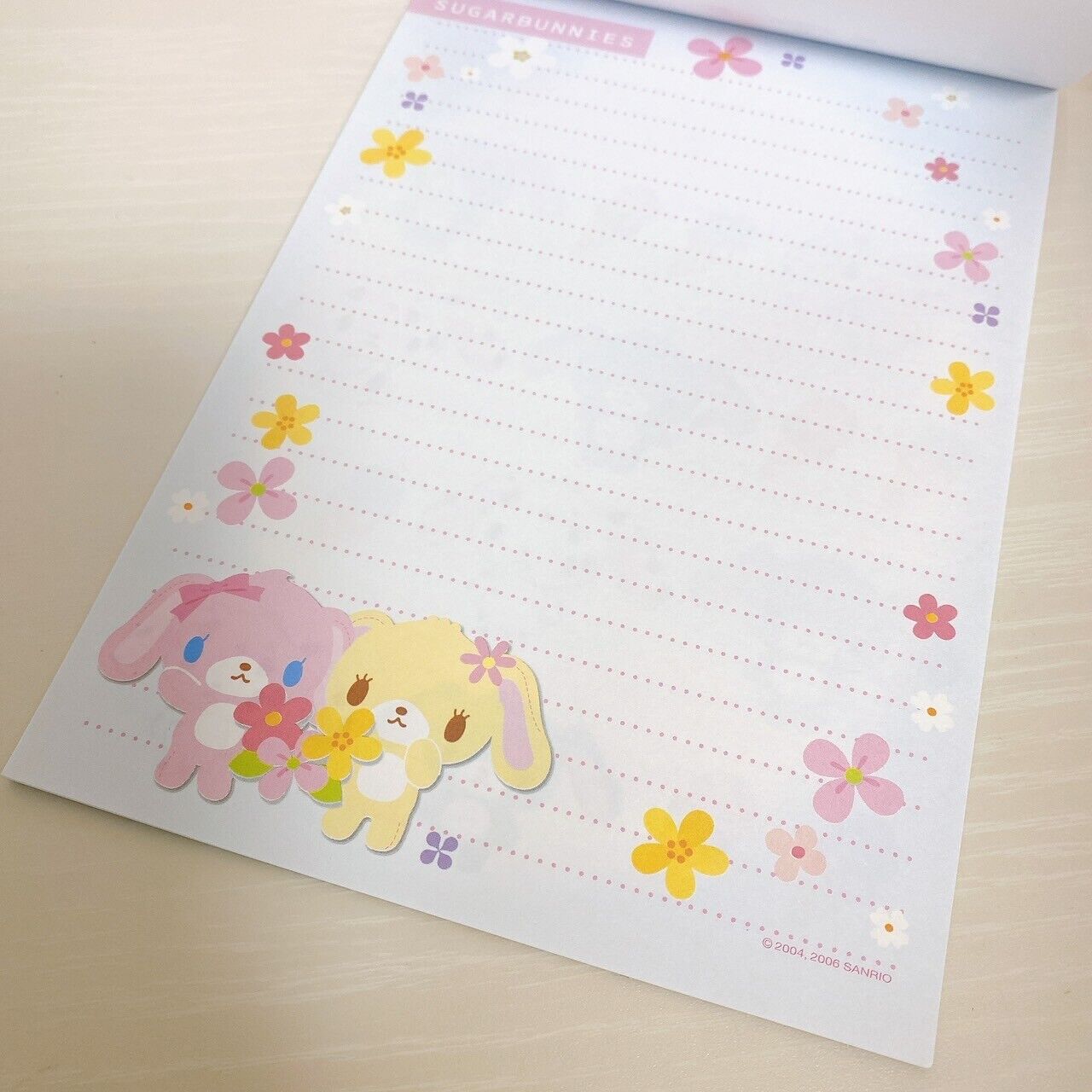 Sanrio Sugarbunnies Bunnies Letter Writing Envelope Set Stationery Shirousa Rare