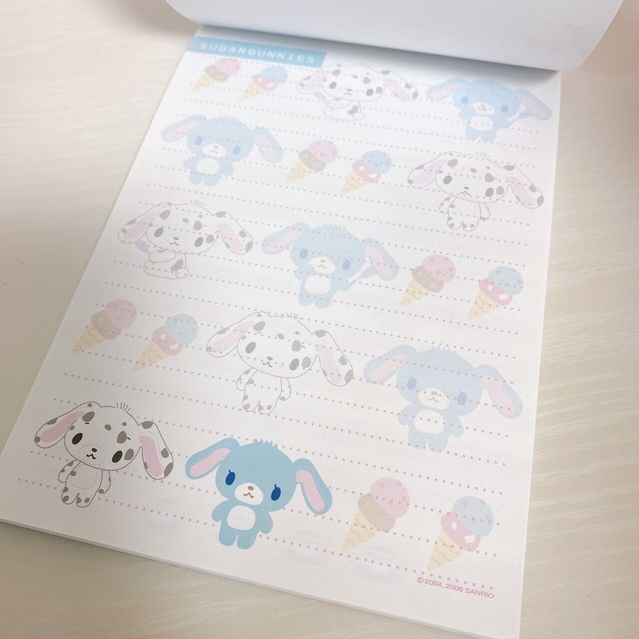 Sanrio Sugarbunnies Bunnies Letter Writing Envelope Set Stationery Shirousa Rare