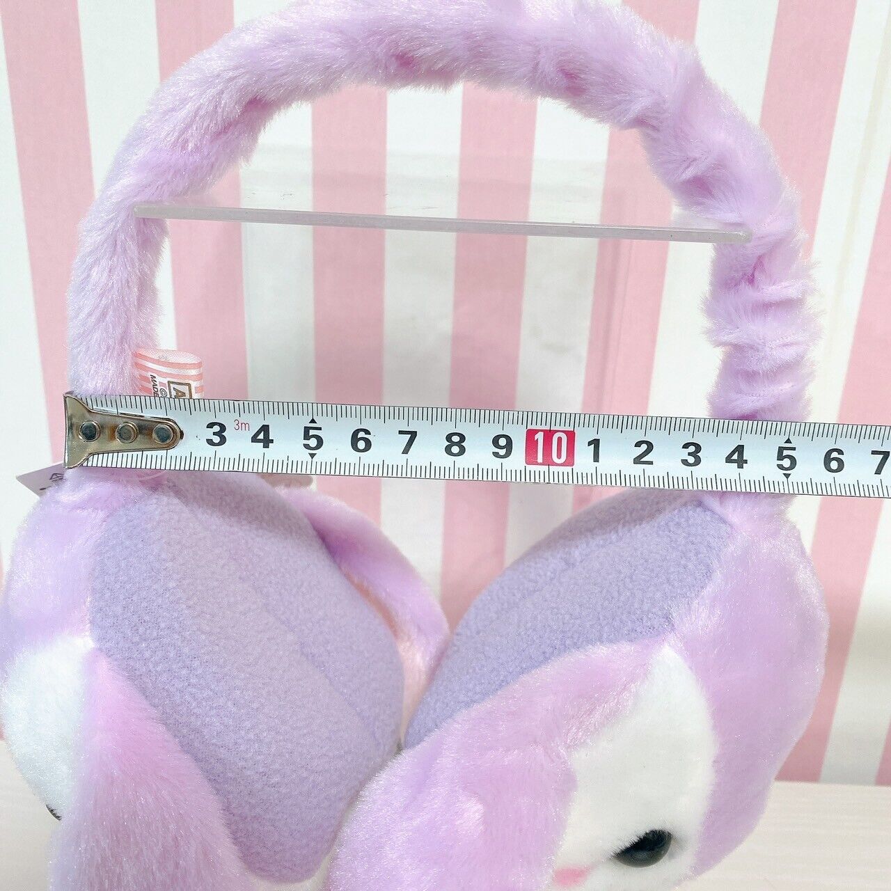 Poteusa Roppy Earmuffs Sumire Chan Purple Clothes Accessory Character Rabbit