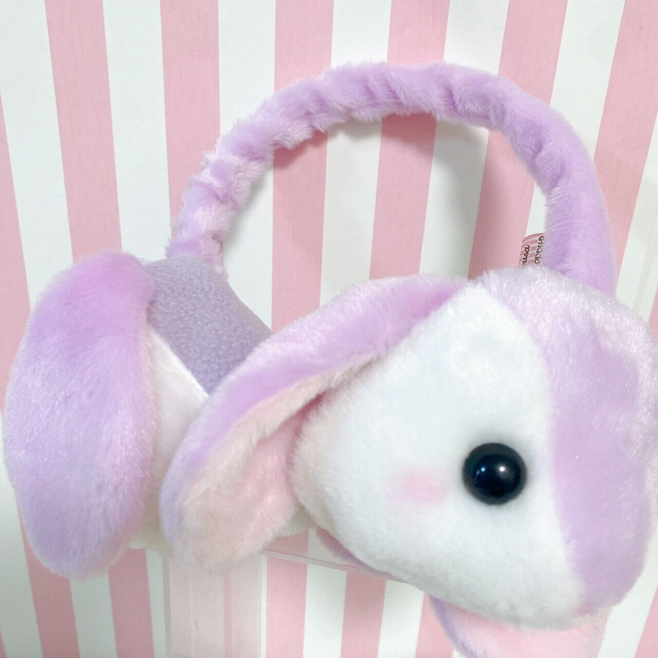 Poteusa Roppy Earmuffs Sumire Chan Purple Clothes Accessory Character Rabbit