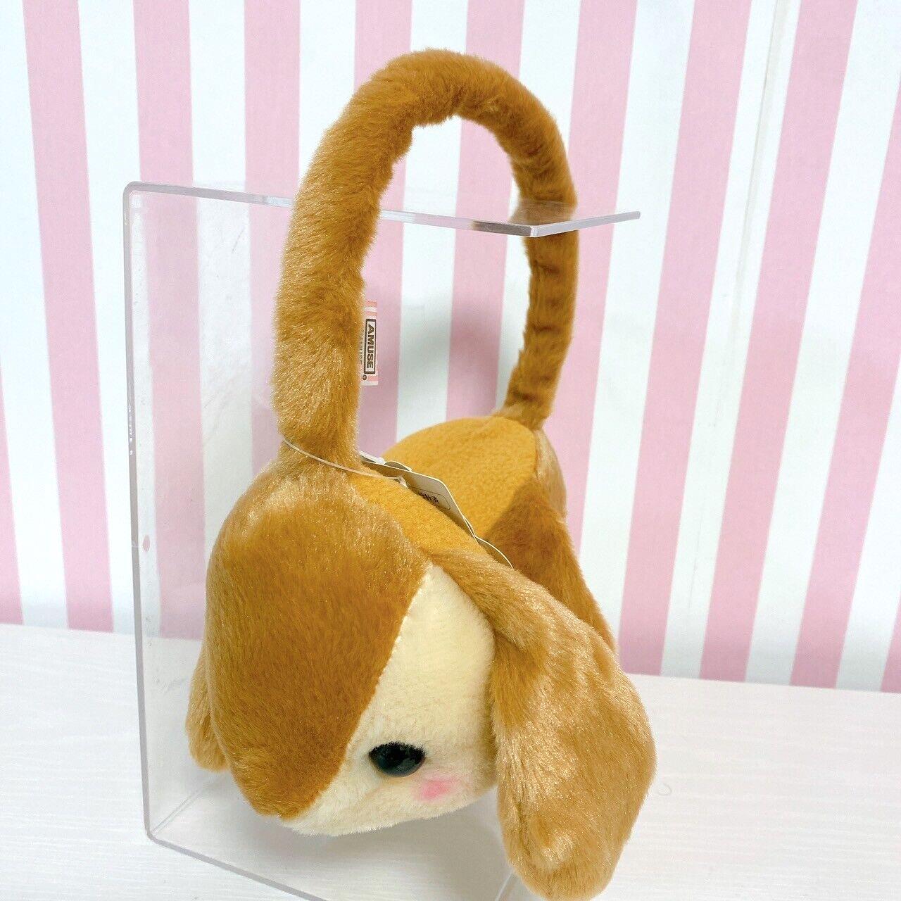 Poteusa Roppy Earmuffs Brown Rabbit Clothes Accessory Character Kawaii Fluffy