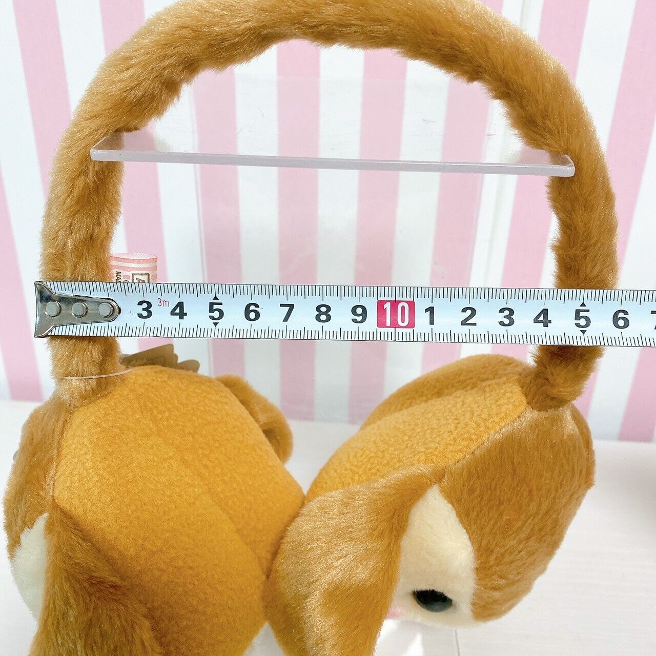 Poteusa Roppy Earmuffs Brown Rabbit Clothes Accessory Character Kawaii Fluffy