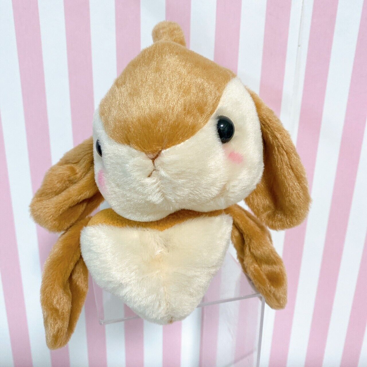 Poteusa Roppy Earmuffs Brown Rabbit Clothes Accessory Character Kawaii Fluffy