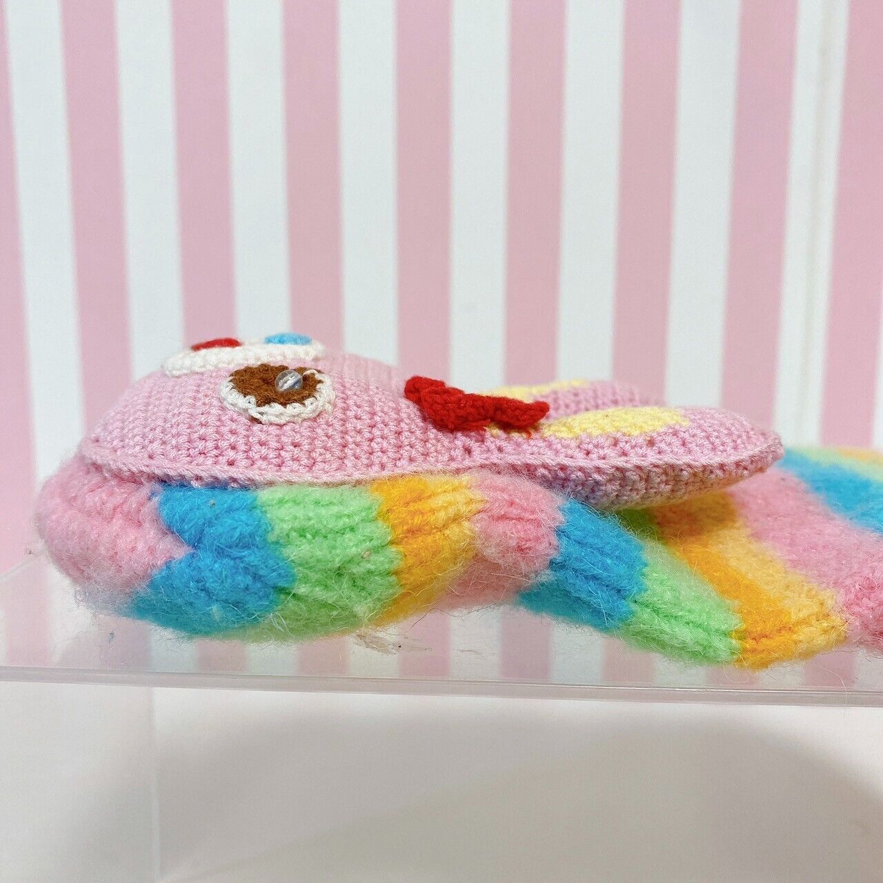 Mezzo Piano Muffler Winter Scarf Mimi Rabbit Rainbow Colorful Fluffy Kawaii Rare