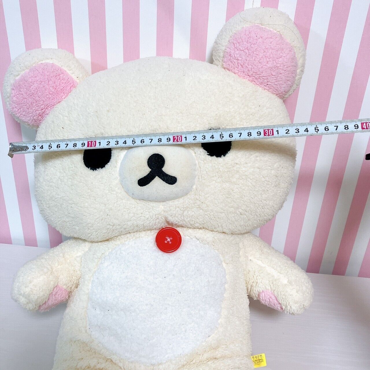 San-X Rilakkuma Korilakkuma White Bear Plush Soft Stuffed Toy Doll XL Premium