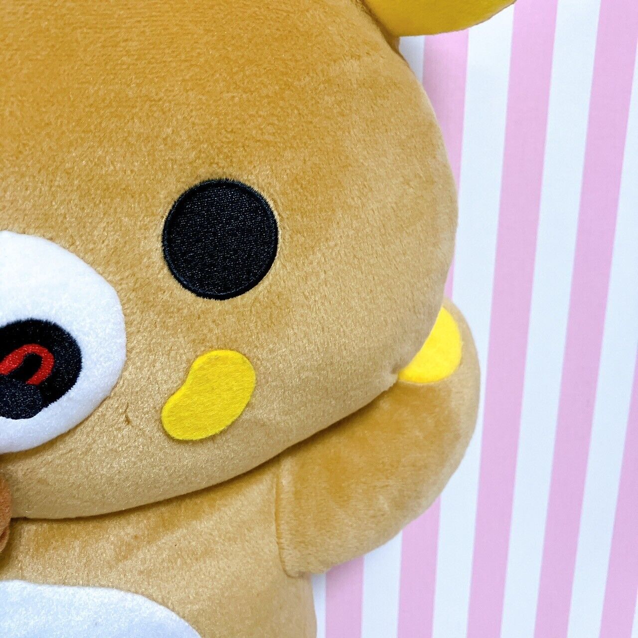 San-X Rilakkuma Plush Soft Stuffed Toy Bear Brown Fluffy Honey Harvest Festival