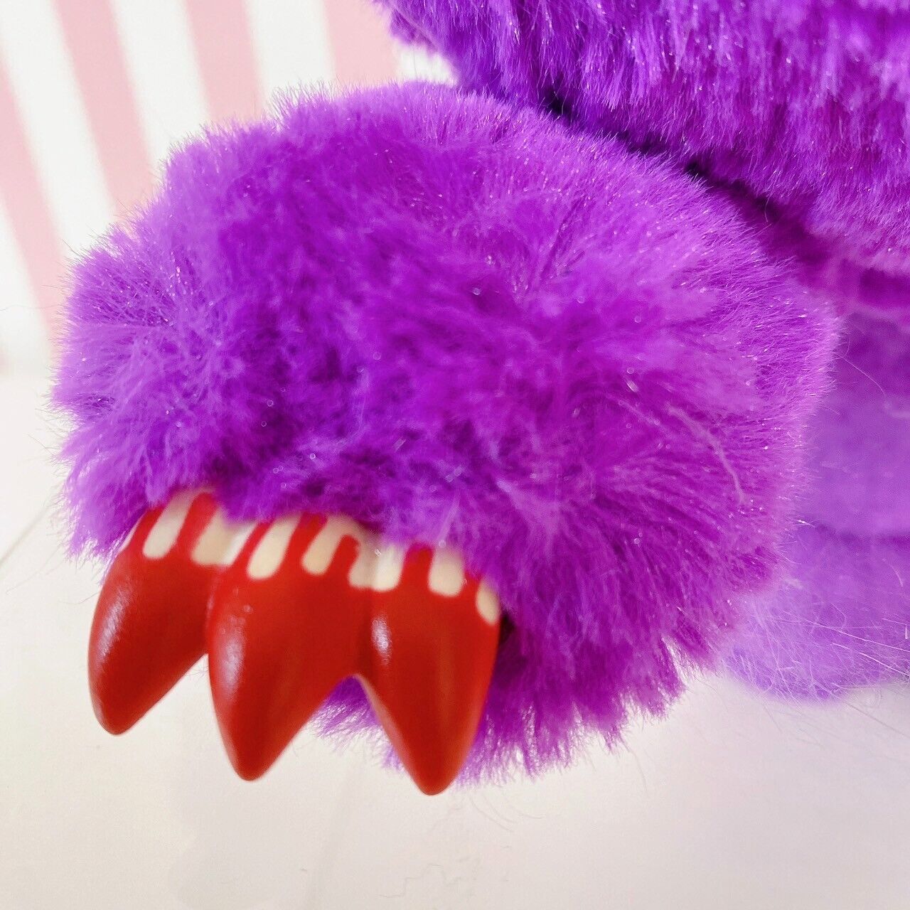 TAiTo Gloomy Bear Bloody Purple Plush Doll Soft Stuffed Toy Lying Fluffy CGP-185