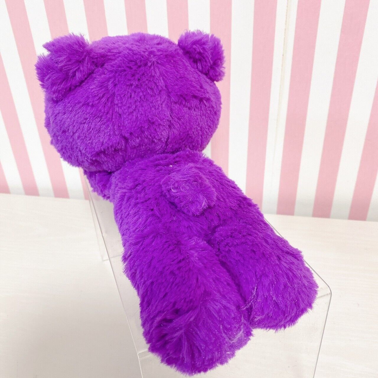 TAiTo Gloomy Bear Bloody Purple Plush Doll Soft Stuffed Toy Lying Fluffy CGP-185