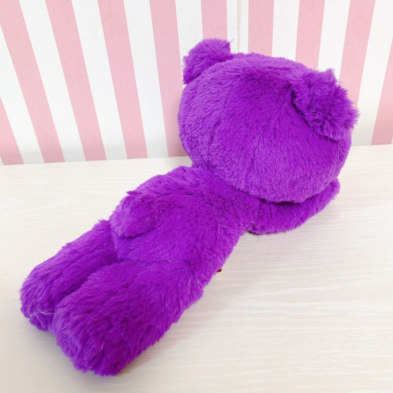 TAiTo Gloomy Bear Bloody Purple Plush Doll Soft Stuffed Toy Lying Fluffy CGP-185