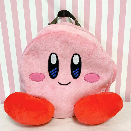 Kirby of the Stars Star Hoshi no Kirby Plush Backpack Rucksack Soft Toy Pink