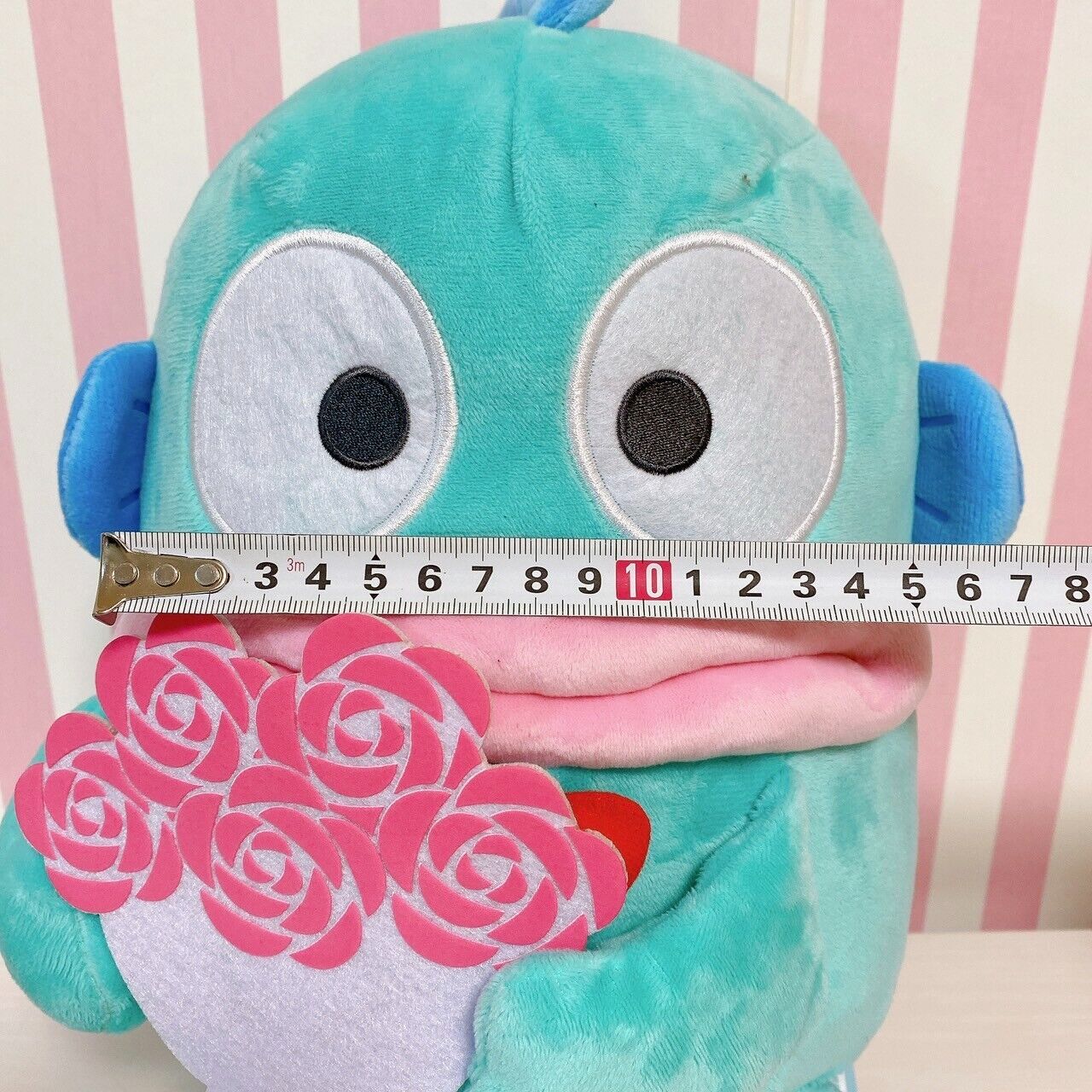 Sanrio Hangyodon Soft Stuffed Plush Toy Doll Love Proposal Big Bouquet Rose Rare