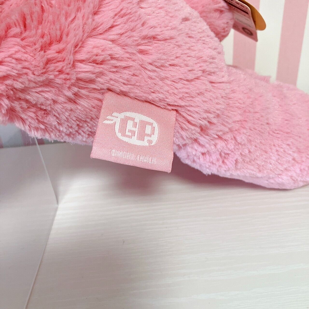 TAiTo Gloomy Bloody Bear Pink Plush Lying Soft Stuffed Toy Chax GP  CGP-344