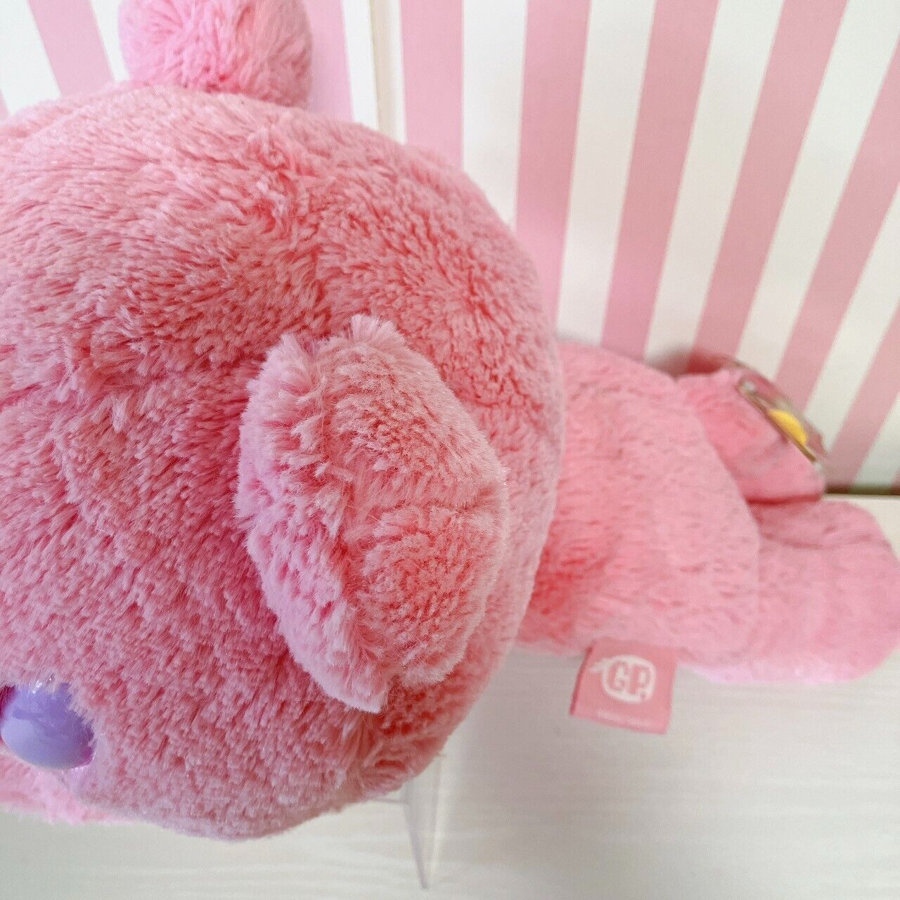 TAiTo Gloomy Bloody Bear Pink Plush Lying Soft Stuffed Toy Chax GP  CGP-344