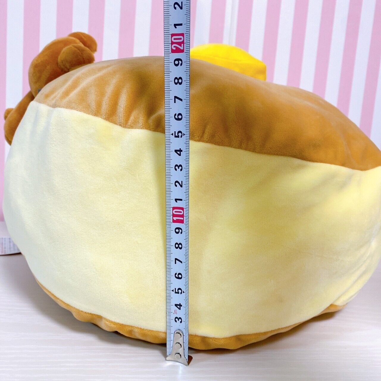 San-x Rilakkuma Cushion Pancake Plush Sweets Brown Bear Butter Fluffy XL Kawaii