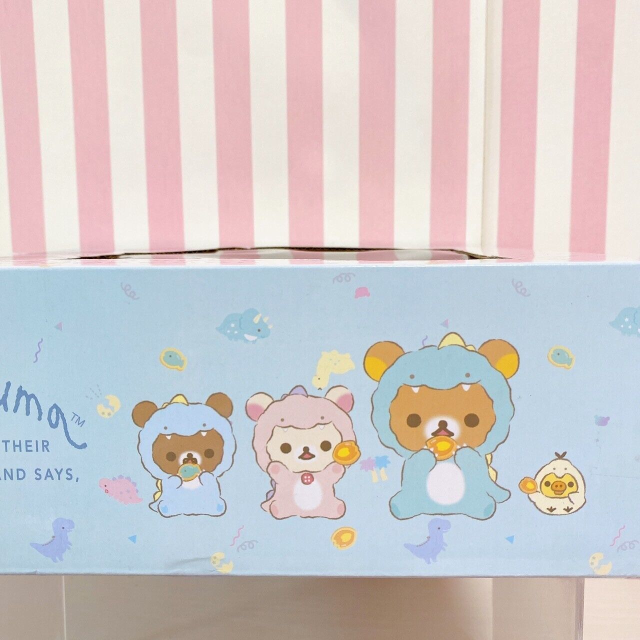 San-X Rilakkuma Korilakkuma Capsule Toy Machine Kiiroitori Chairoikoguma Bear