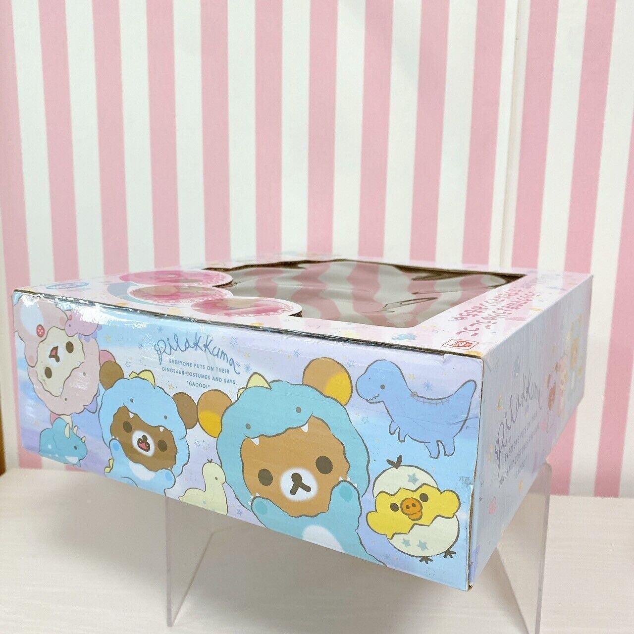 San-X Rilakkuma Korilakkuma Capsule Toy Machine Kiiroitori Chairoikoguma Bear