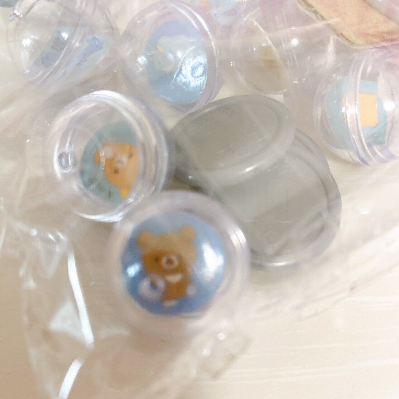 San-X Rilakkuma Korilakkuma Capsule Toy Machine Kiiroitori Chairoikoguma Bear