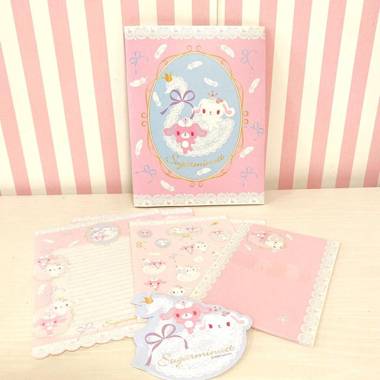 Sanrio Sugar Minuet Bunnies Letter Sets Stationery Envelope Sticker Ballet Prima