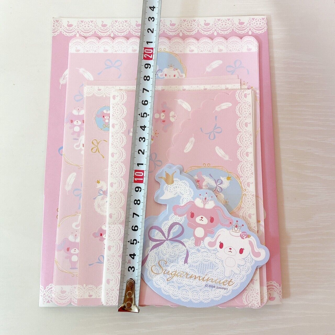 Sanrio Sugar Minuet Bunnies Letter Sets Stationery Envelope Sticker Ballet Prima