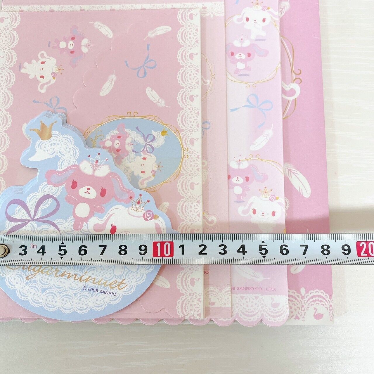 Sanrio Sugar Minuet Bunnies Letter Sets Stationery Envelope Sticker Ballet Prima