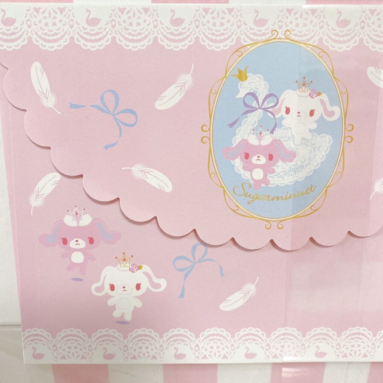 Sanrio Sugar Minuet Bunnies Letter Sets Stationery Envelope Sticker Ballet Prima