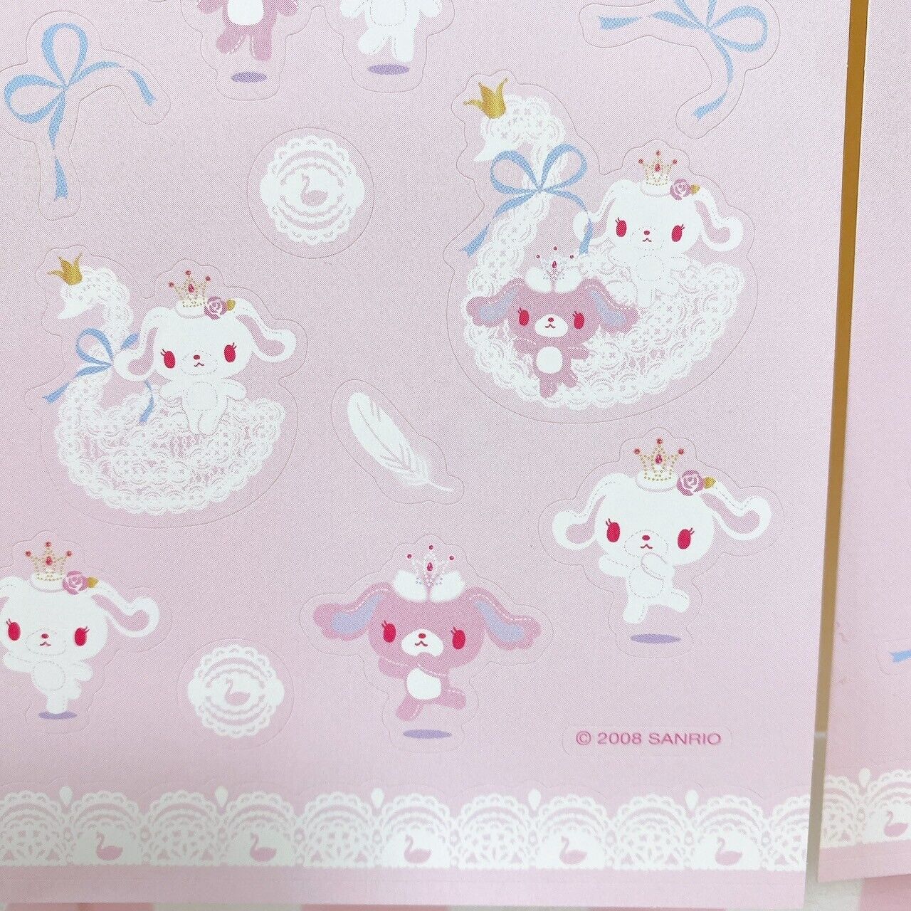 Sanrio Sugar Minuet Bunnies Letter Sets Stationery Envelope Sticker Ballet Prima