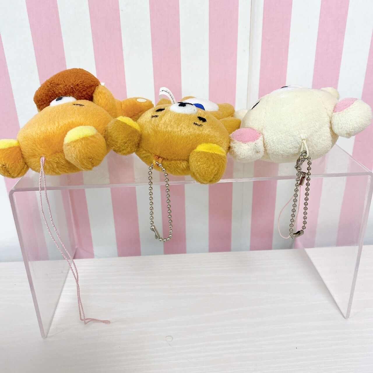 San-x Rilakkuma Korilakkuma Plush Set Mascot Soft Stuffed Toy Bear Brown White