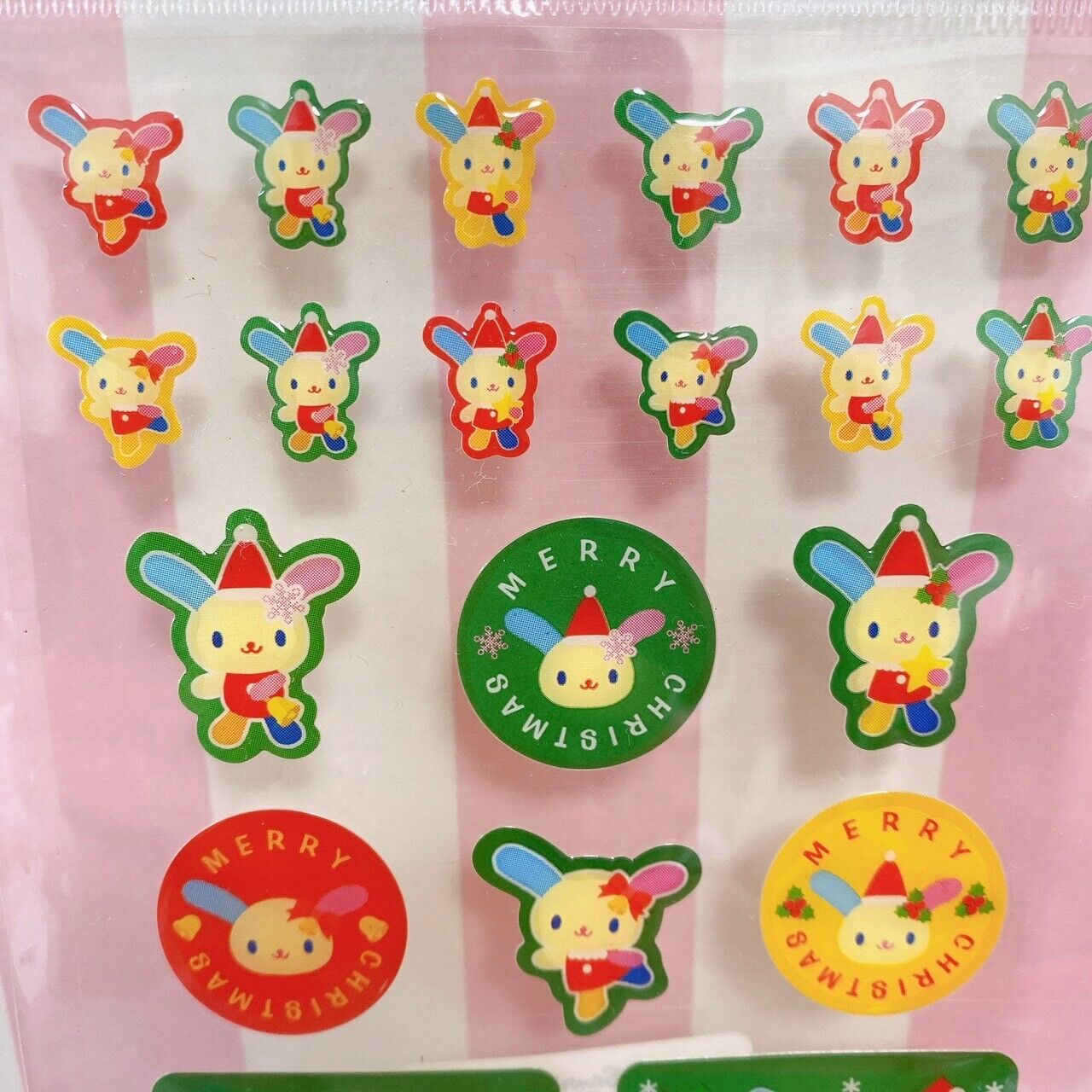 Sanrio Usahana Sticker Set Stickers Stationery Rabbit Glitter Character Kawaii