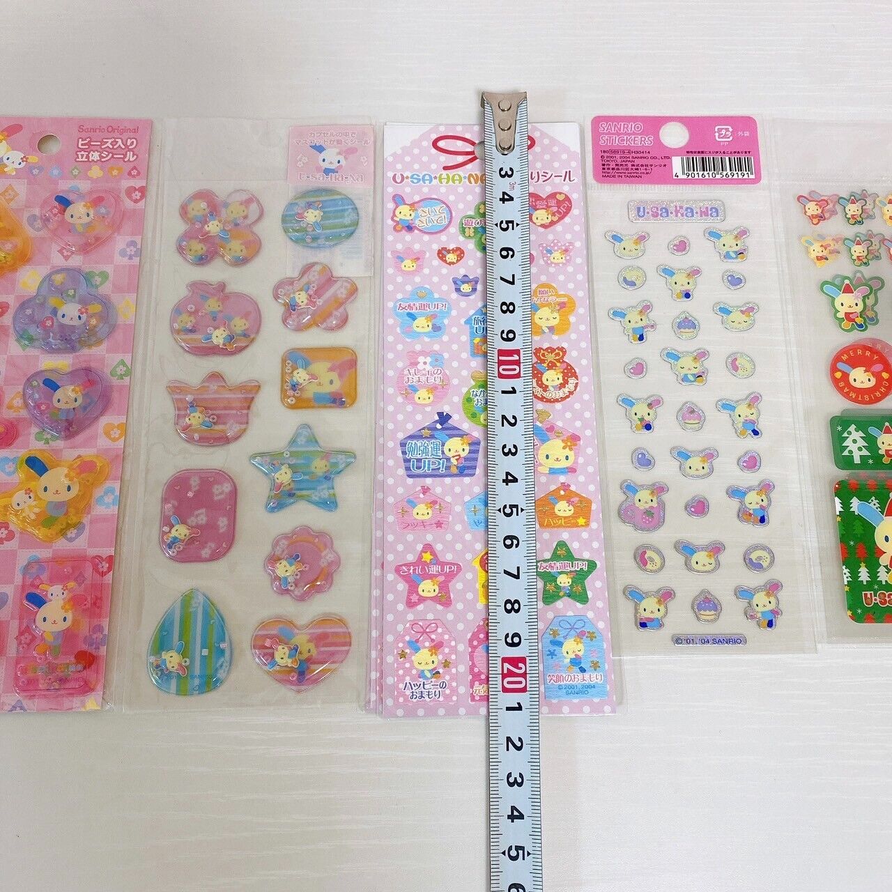 Sanrio Usahana Sticker Set Stickers Stationery Rabbit Glitter Character Kawaii